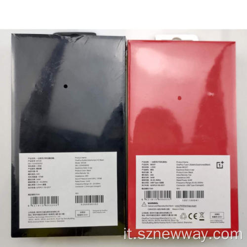 Xiaomi OnePlus Type-C proiettili auricolari 2t nero globale